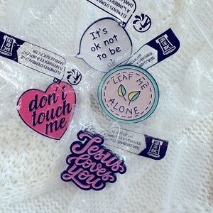 NEW Set of Quirky Pins